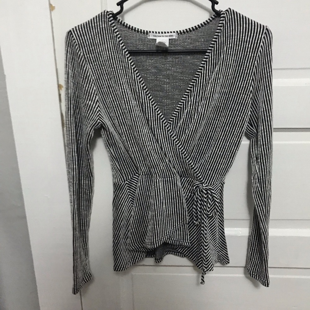 😻 Bundle 5 for $30 😻 Striped Peplum Blouse